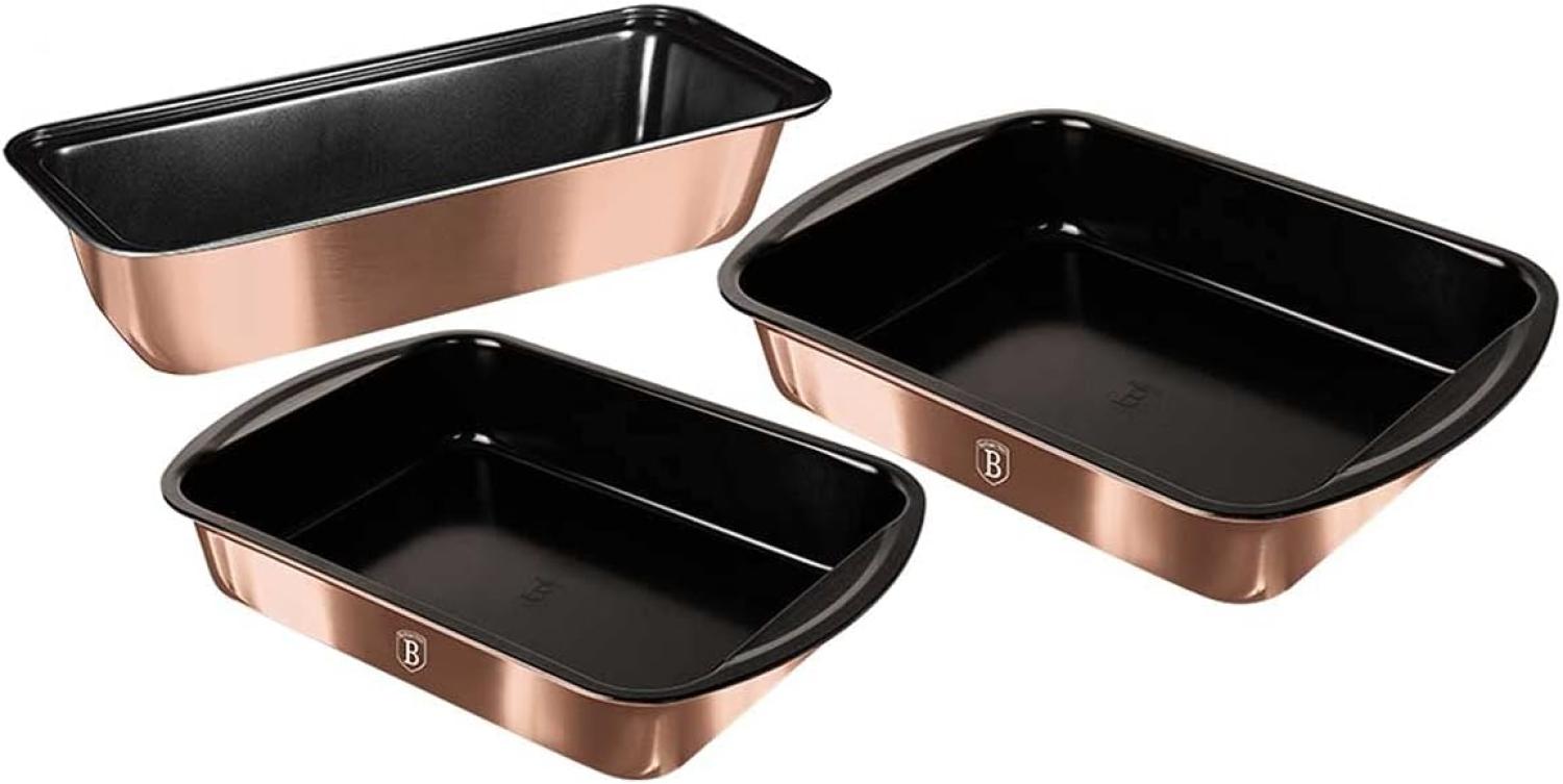 Berlinger Haus Berlinger Haus Set mit 3 Backformen Rose Gold BH7630 Bild 1