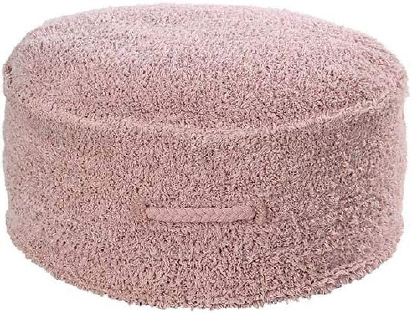 Lorena Canals 'Chill' Sitzpuff Vintage rosa Bild 1