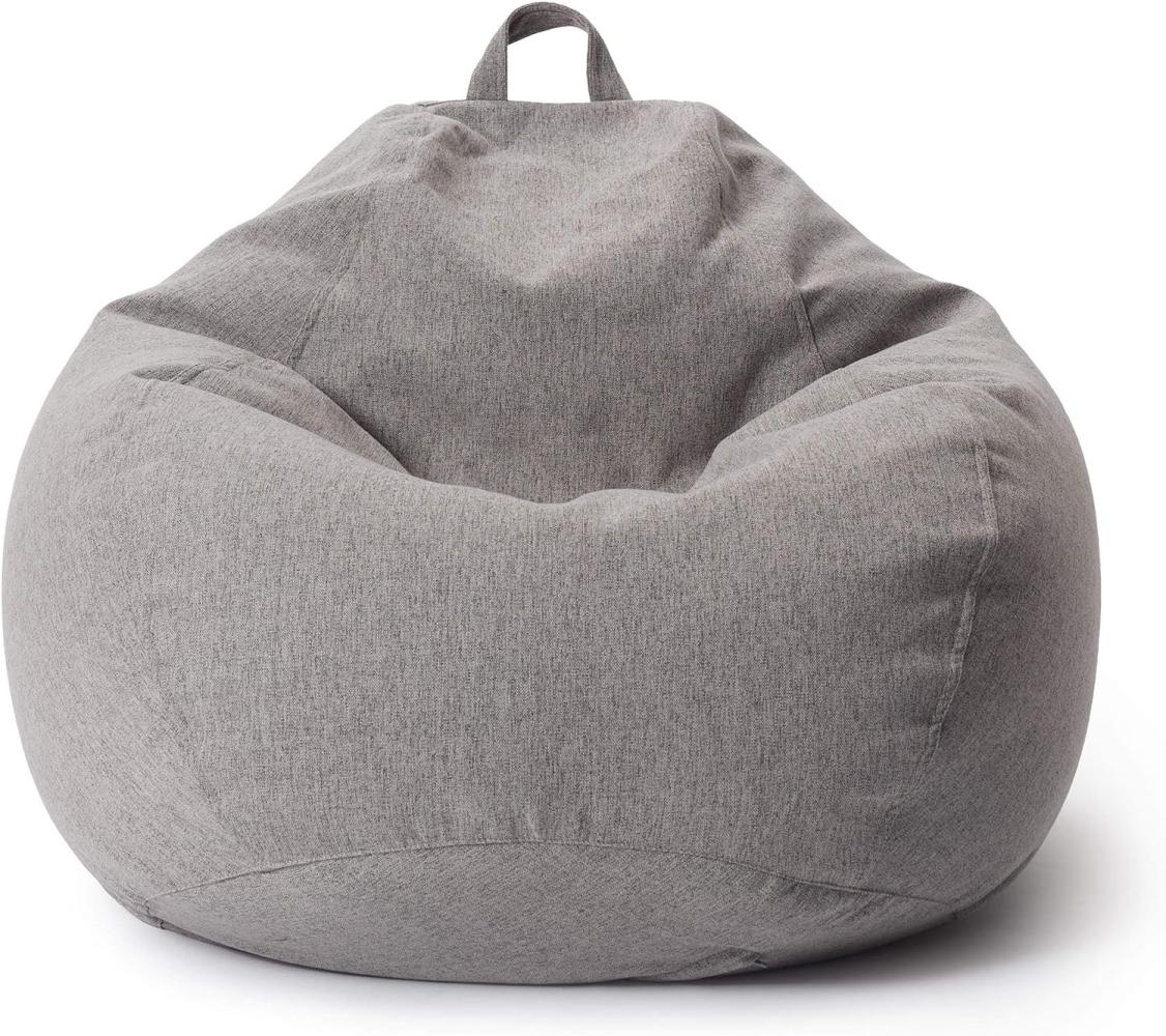 Lumaland Sitzsack Comfort Line XXL 100x120x50cm 315L Volumen, Bodenkissen Sitzkissen Bean Bag Lounge Gaming waschbar Bild 1