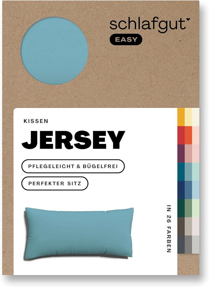 Schlafgut Kissenbezug EASY Jersey, (1 Stück), Kissenhülle mit Reißverschluss, weich und saugfähig, Kissenbezug Bild 1