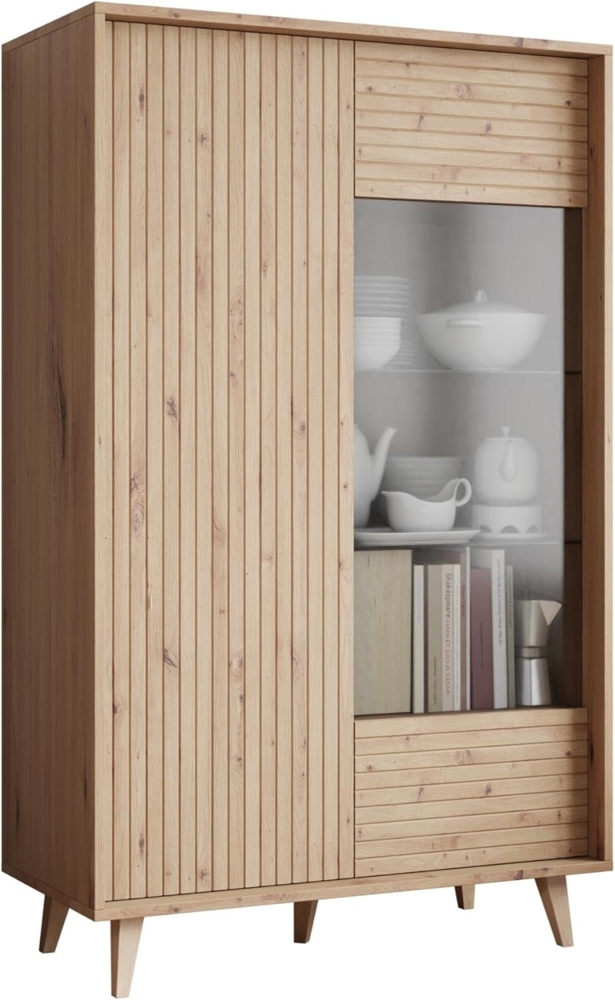 Vitrine Ferido 2D (Farbe: Artisan Eiche) Bild 1