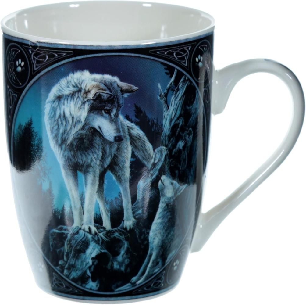 Puckator Tasse Lisa Parker - Wolf mit Welpe Kaffeebecher Bild 1