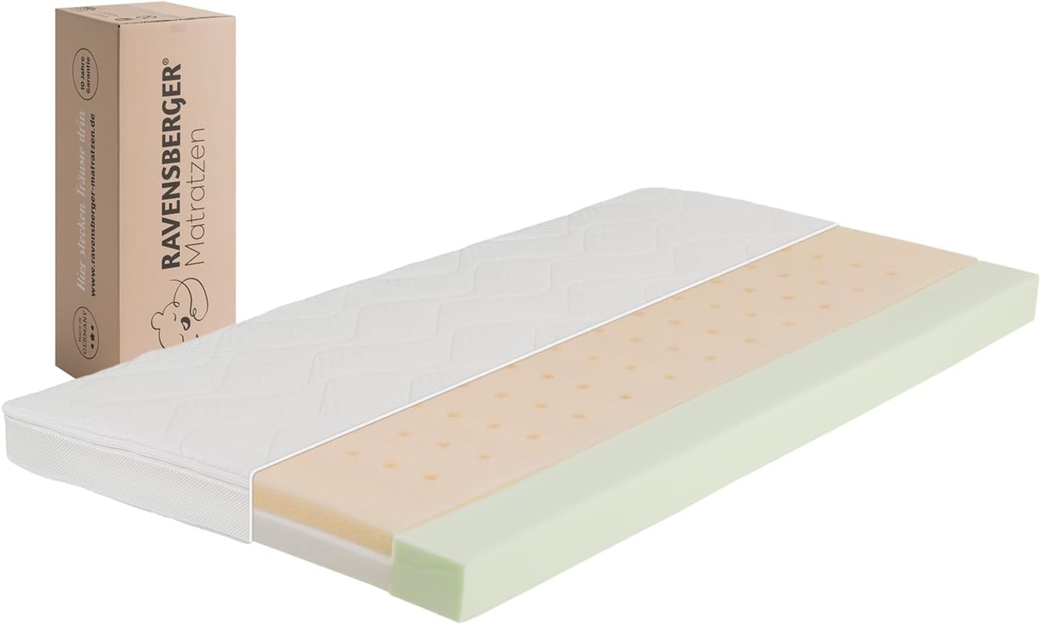 Ravensberger Kaltschaum-Kinderbettmatratze 70x140 Bild 1