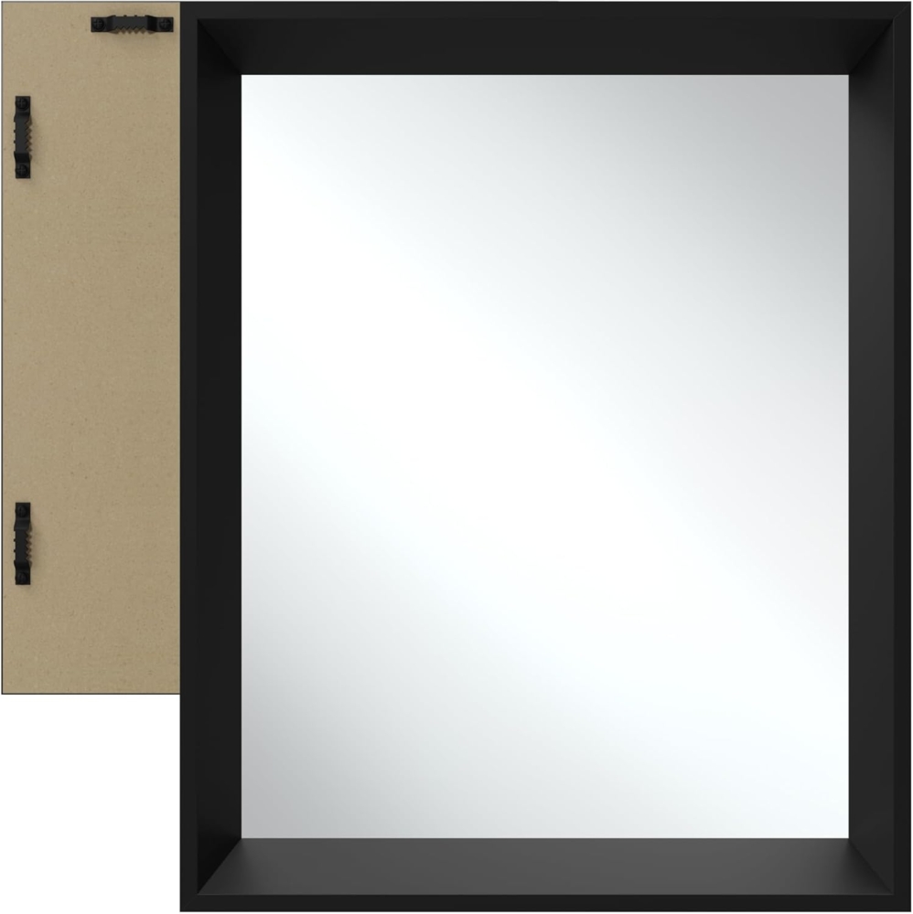 tectake Wandspiegel Rechteckiger Wandspiegel, 40,6 x 3,8 x 50,8 cm Bild 1