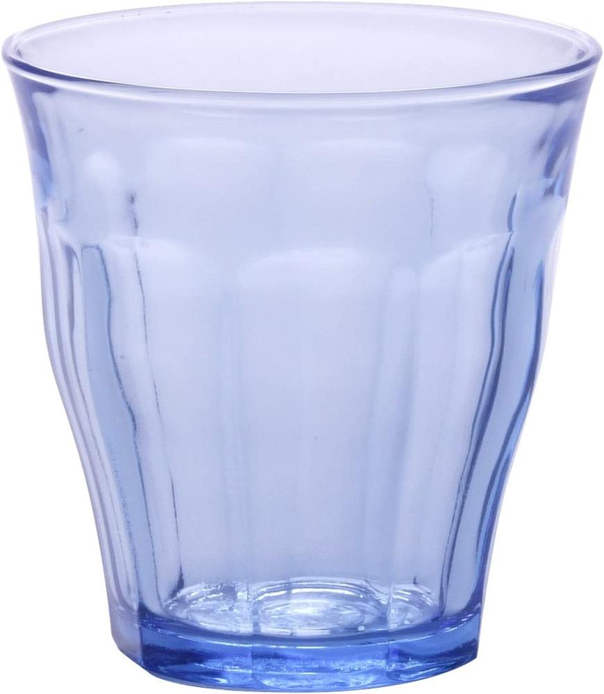 Duralex Picardie 1026BC04 Trinkgläser, 220 ml, Marineblau-durchsichtig, 4 Stück Bild 1