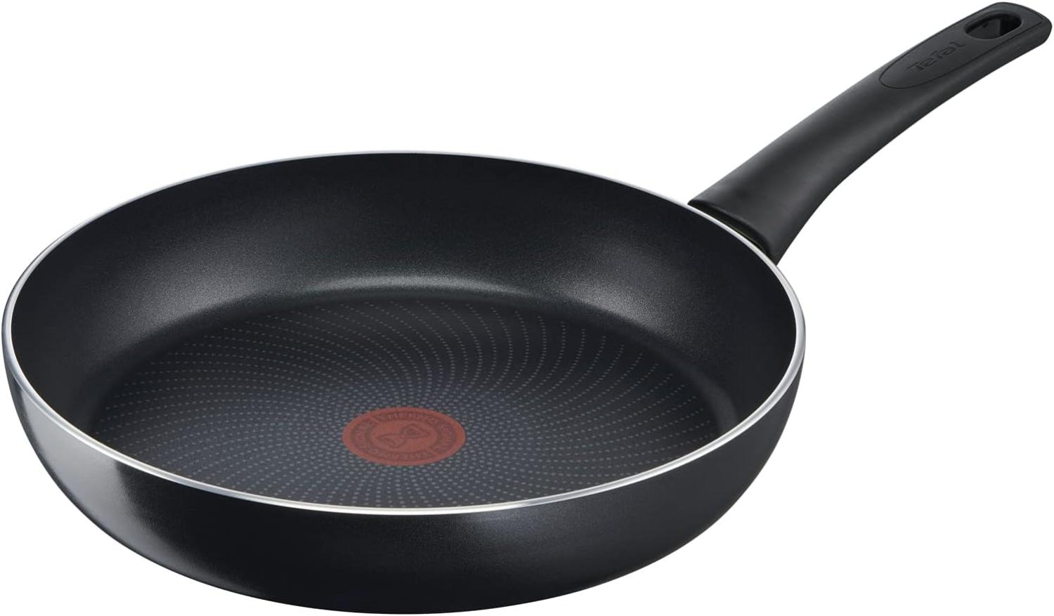 TEFAL Generous Cook C2770453, Bratpfanne 24 cm, Sichere, Antihaft-Beschichtung, dicker Induktionsboden, Pfannenheizanzeige Thermo-Signal Bild 1