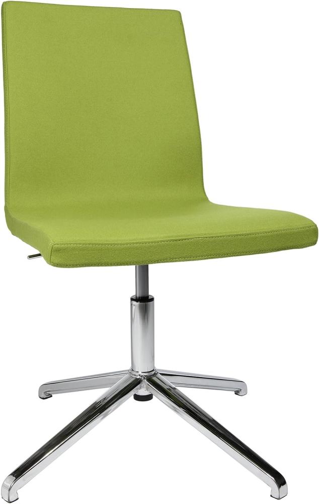 Topstar SEA190L55 Konferenz- und Besucherstuhl Sitness Cube, Bezugsstoff grün Bild 1