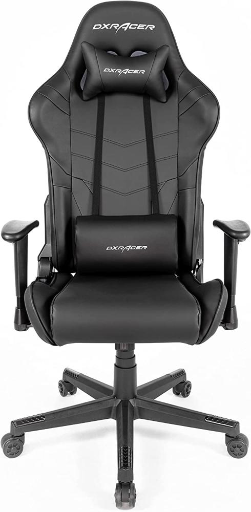 DXRacer 'Racer P' Gaming Stuhl, Kunstleder, schwarz Bild 1