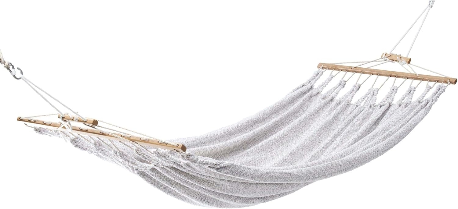 Wetterfeste CHICO Doppelhängematte Beige-uni Bild 1