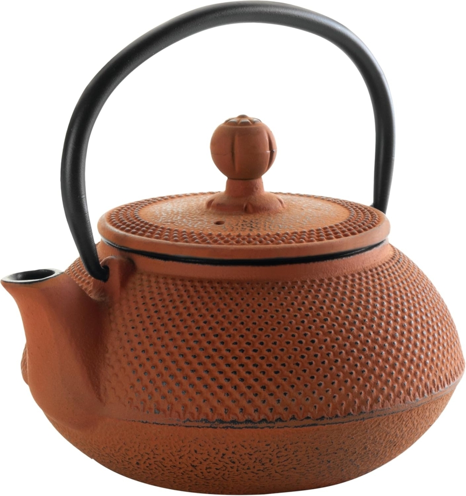 Lacor 68666 1L10 Teekanne Gusseisen Braun, 0. 6Liter Bild 1