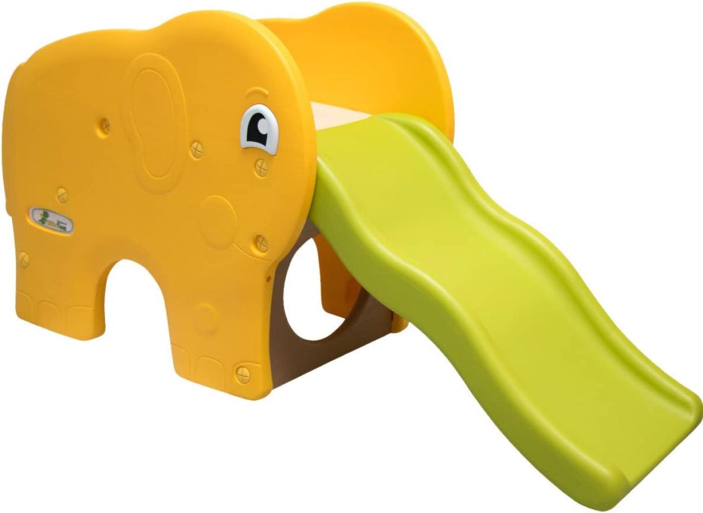 Kinderrutsche Elefanten Kinder Rutsche extra breite Stufen Wellenrutsche Gartenrutsche Babyrutsche Bild 1