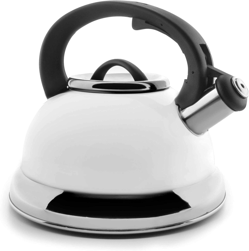LACOR 68643 Flötenwasserkessel, 2,5 l, Weiß Bild 1