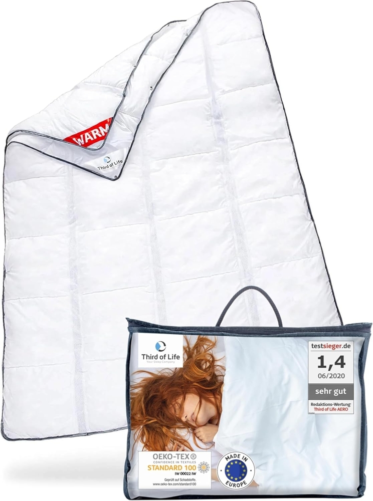 AERO ActiveClima Bettdecke Mono 155x220 cm mit Fußteil Bild 1