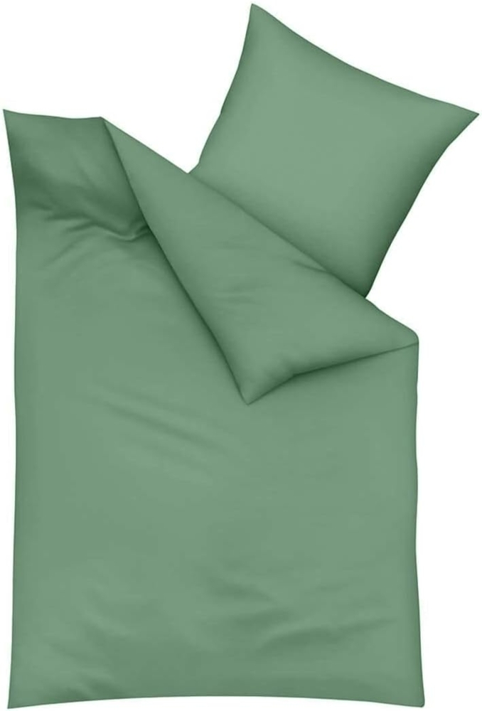 TRAUMSCHLAF Bettwäsche Uni Feinbiber, Biber, 3 teilig, feine warme weiche Biber Qualität Bild 1