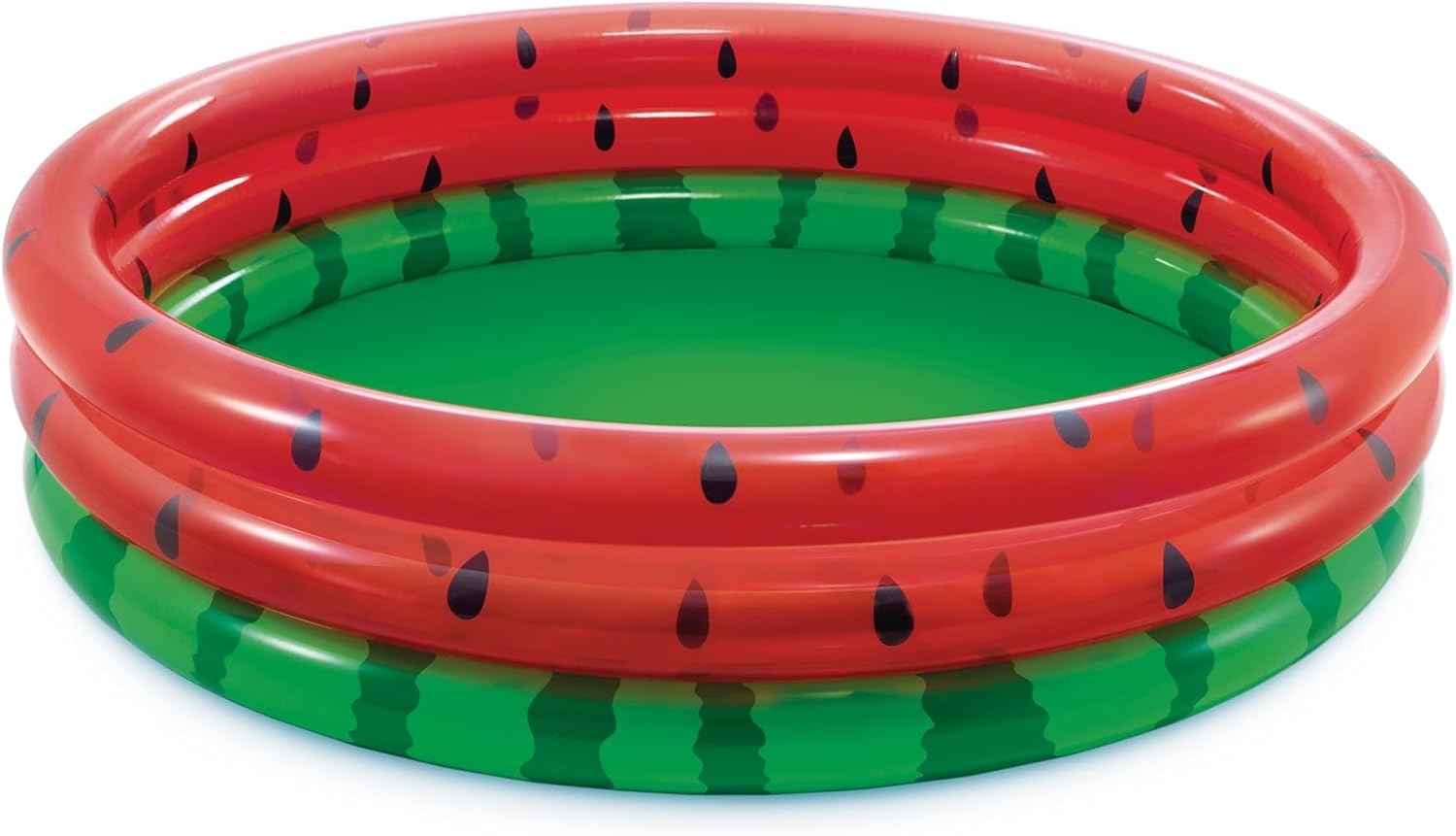 Runde aufblasbare Pool in Form einer Wassermelone Bild 1