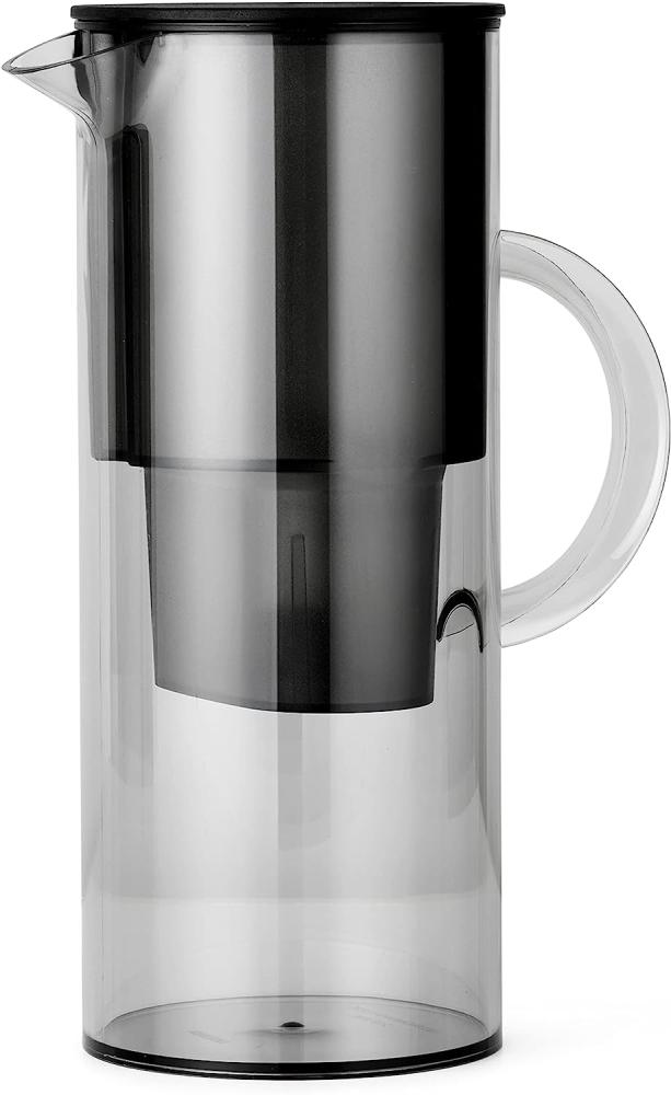 Stelton EM Wasserfilterkanne 2,0 L. - smoke, Designer Karaffe, Ø 10,5cm Höhe 23,3cm, 1310-10 Bild 1