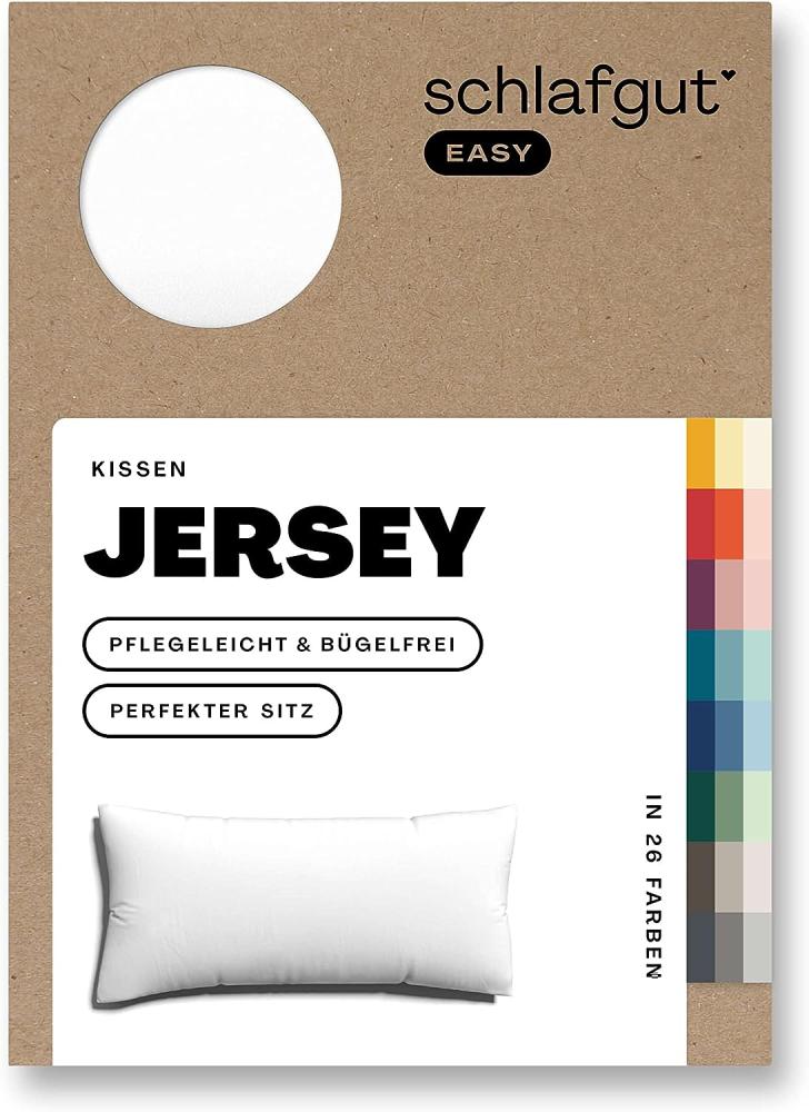 Schlafgut Kissenbezug EASY Jersey, (1 Stück), Kissenhülle mit Reißverschluss, weich und saugfähig, Kissenbezug Bild 1