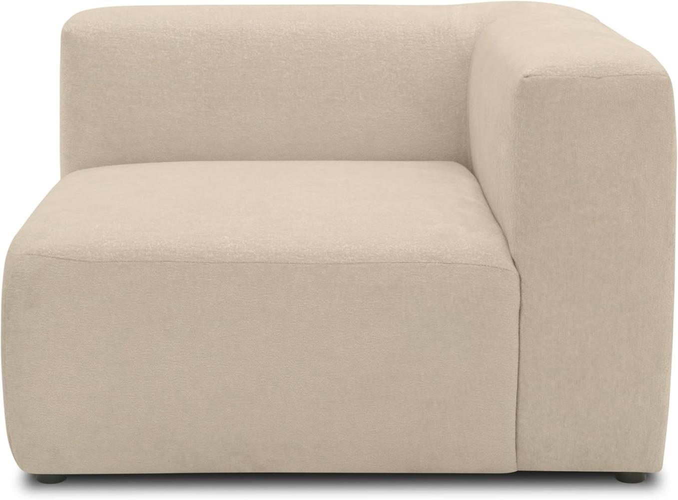 DOMO. collection Ecksessel Adrian, Modul-Sofa, Polsterecke, Modul-Couch, Einzel-Polsterelement, kombinierbar, Sitzecke, 108 x 108 x 69 cm (BxTxH), beige Bild 1