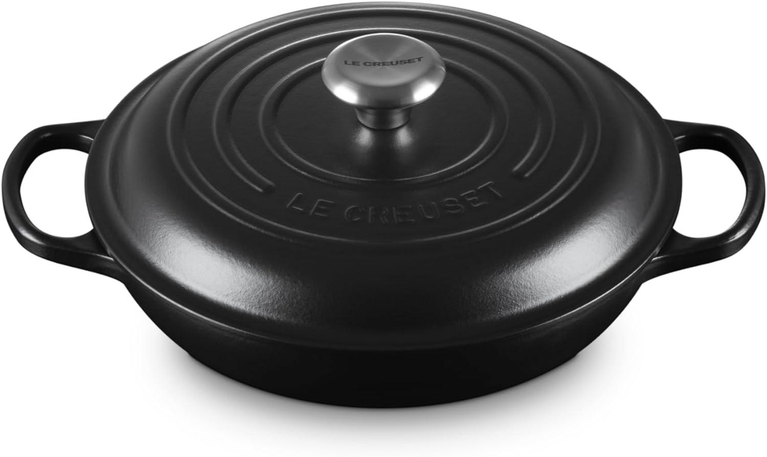 Le Creuset Gourmet-Profitopf Signature 26 cm Schwarz Bild 1