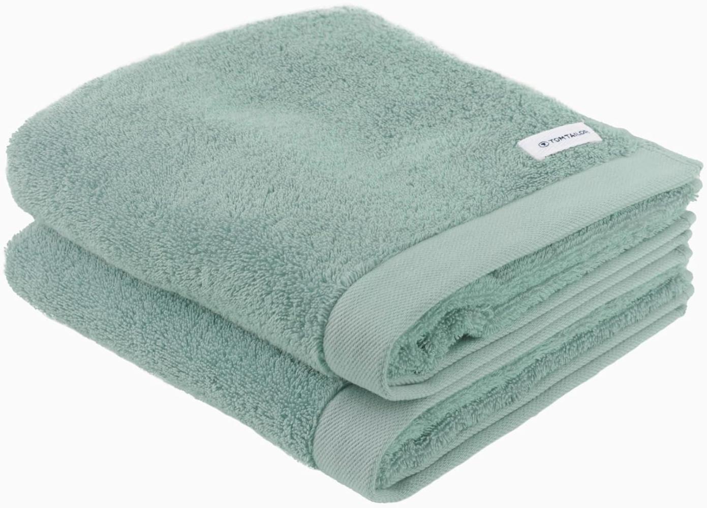 TOM TAILOR HOME Handtuch Handtuch COLOR BATH, Frottier (2-St) Bild 1