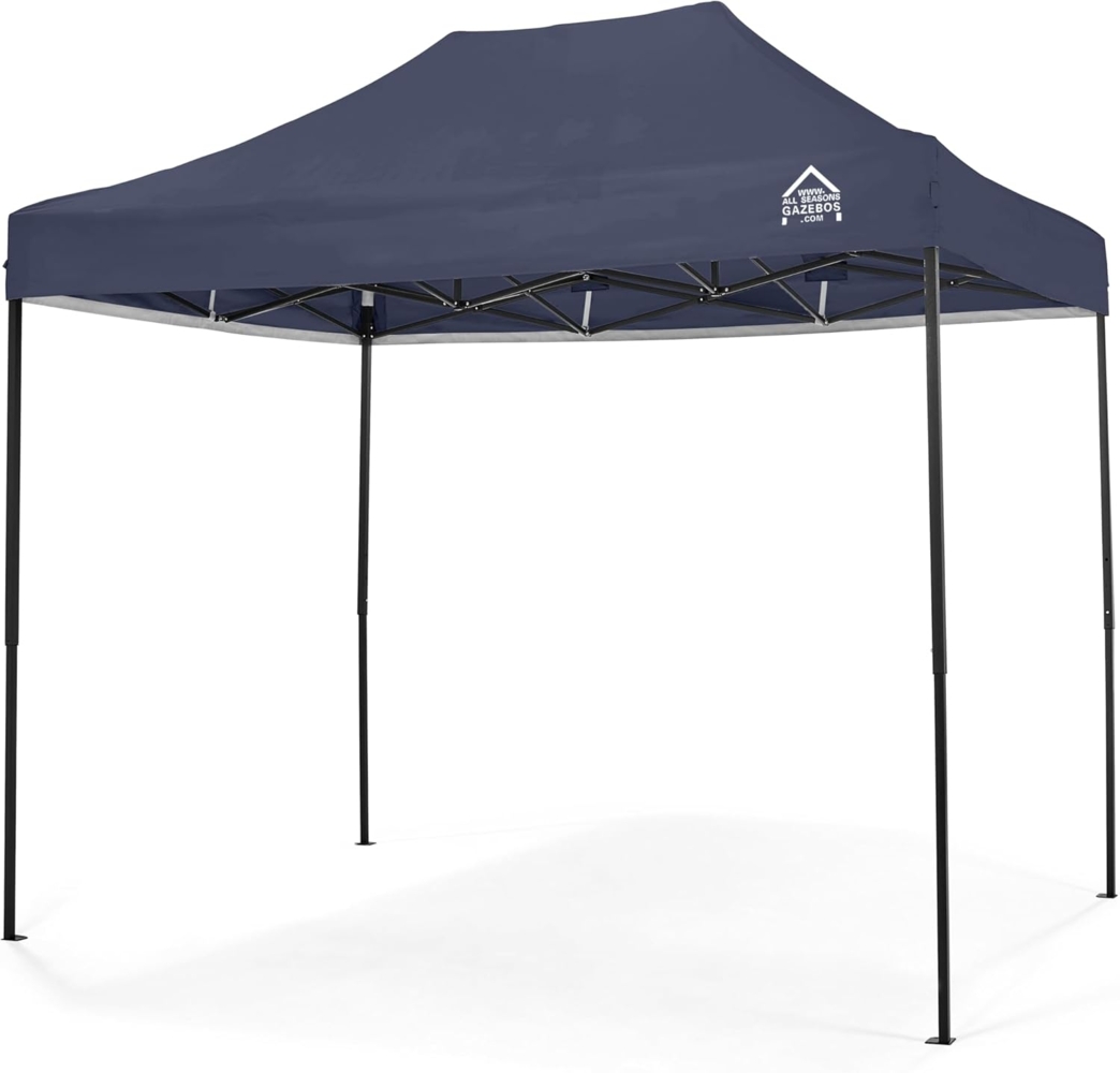 All Seasons Gazebos 3x2m vollständig wasserdichtes Faltpavillon - Marineblau Bild 1