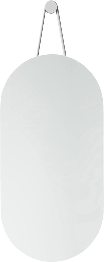 Zone Denmark Wandspiegel A-Wall Mirror, Wand Spiegel, Garderobenspiegel, Metall, Soft Grey, 60x30 cm, 332069 Bild 1