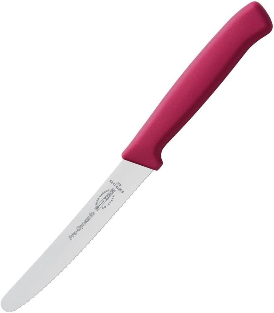 F. DICK ProDynamic Allzweckmesser 11 cm Wellenschliff Küchenmesser pink Bild 1