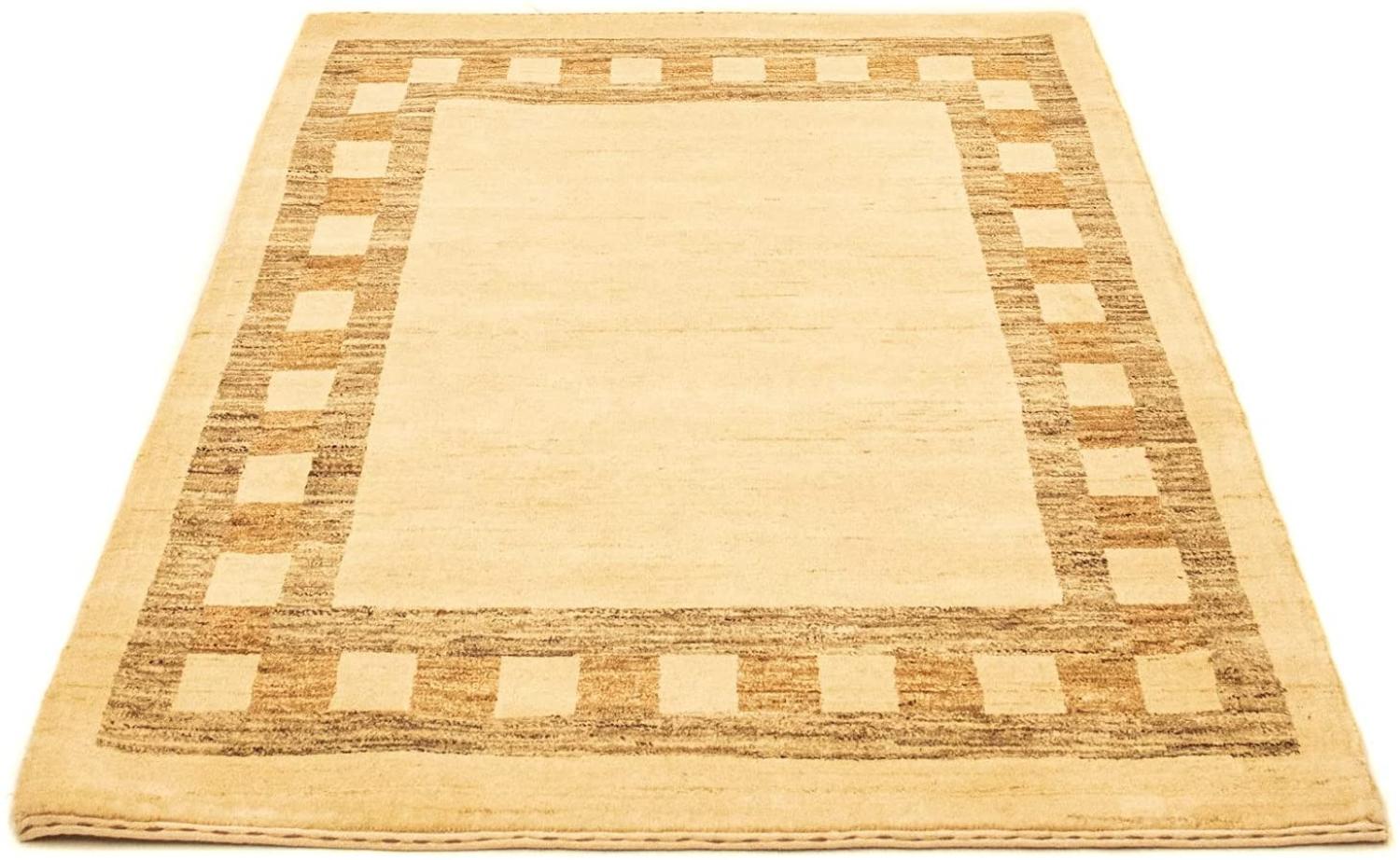 Morgenland Wollteppich - 156 x 101 cm - Beige Bild 1