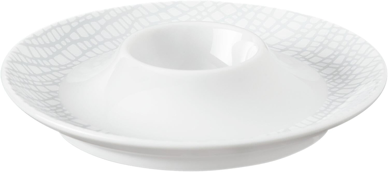 Eierbecher mit Ablage Life Fashion Elegant Grey Seltmann Weiden Eierbecher - Mikrowelle geeignet, Spülmaschinenfest Bild 1