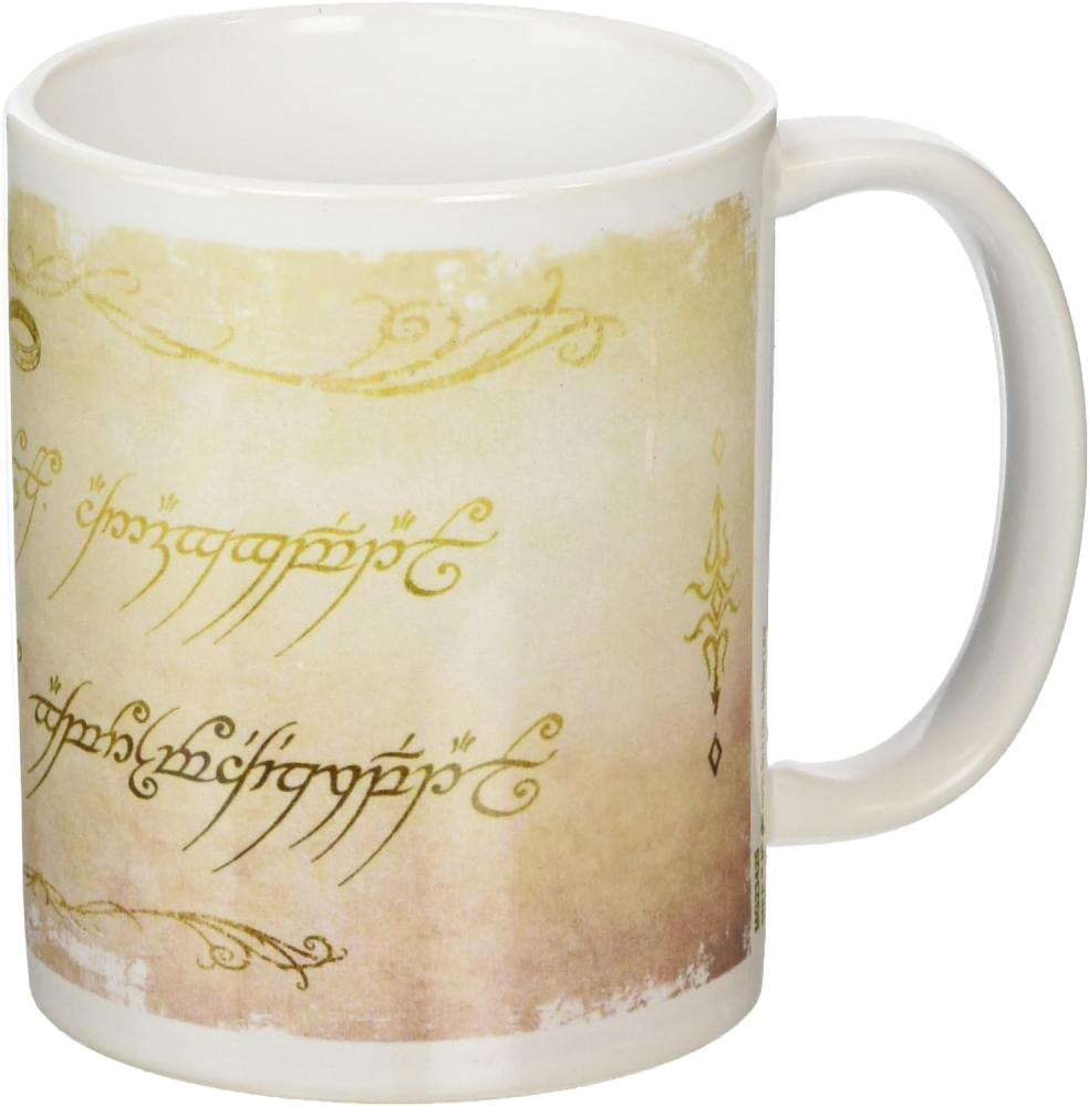 Pyramid International MG23425 The Lord of The Rings - Ring Inscription Keramikbecher, mehrfarbig, 8,5 x 12 x 10,5 cm Bild 1