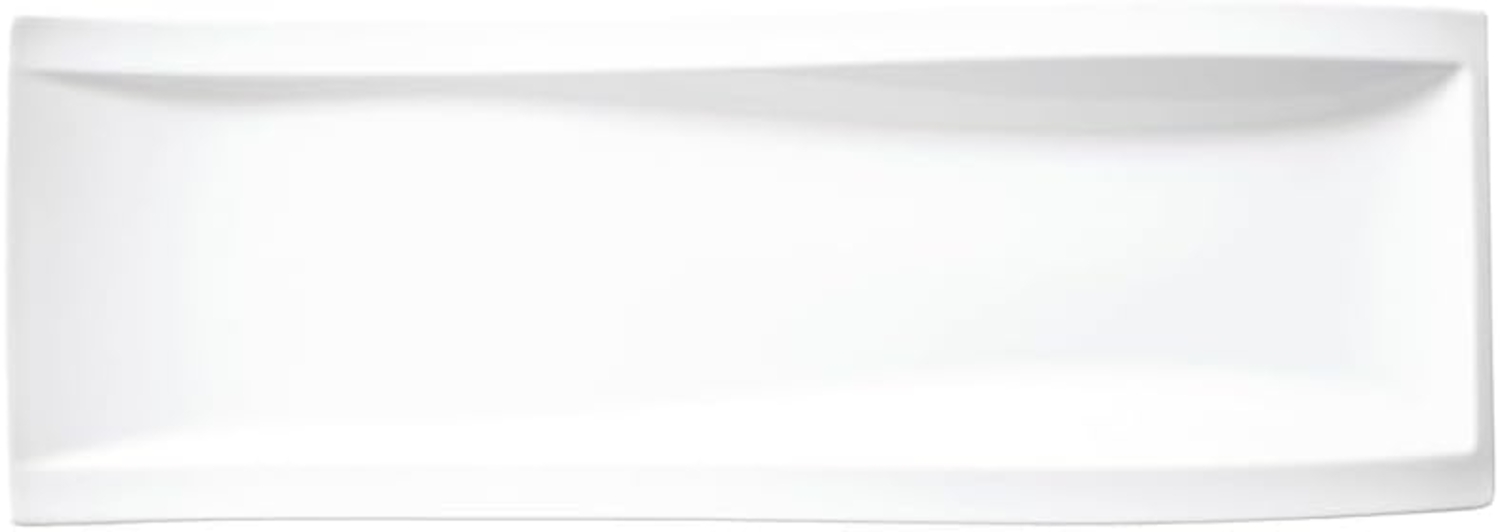 Villeroy & Boch NewWave Antipastiteller, 42x15 cm, Premium Porzellan, Weiß Bild 1