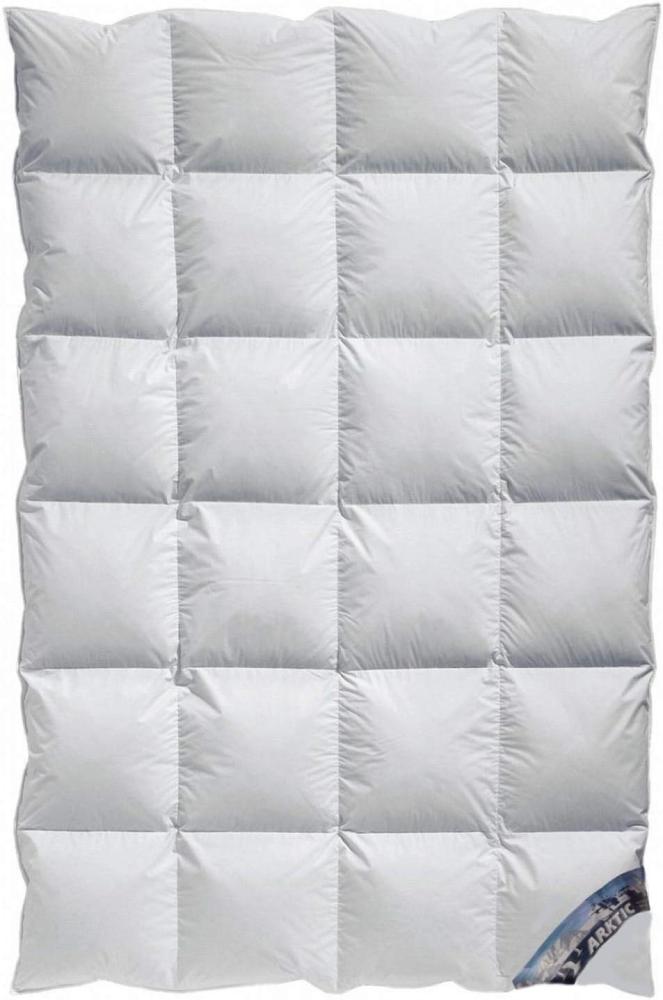 Arktic Kassetten Daunendecke Winterdecke extra-warm 100% Daune 200x220 cm A5 Bild 1