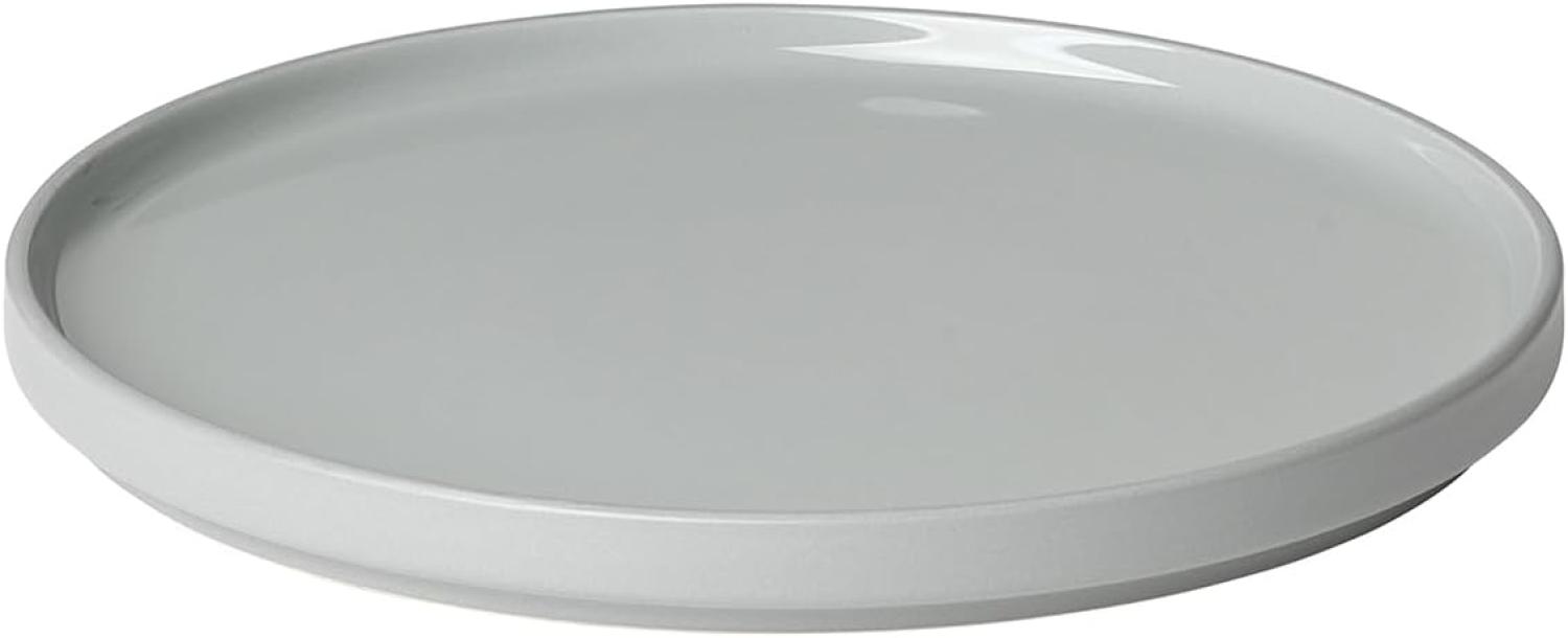 blomus Pilar Dessertteller, Mirage Grey, Keramik, H 1. 8 cm, Ø 20 cm, 63715 Bild 1