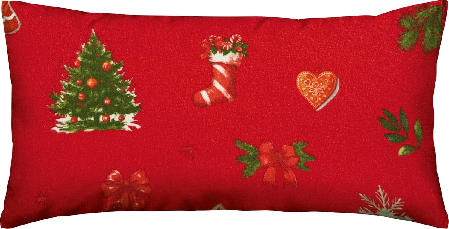 Erwin Müller Kissenbezüge Kissenbezug, Flanell Motiv: Weihnachtsmotiv Bild 1