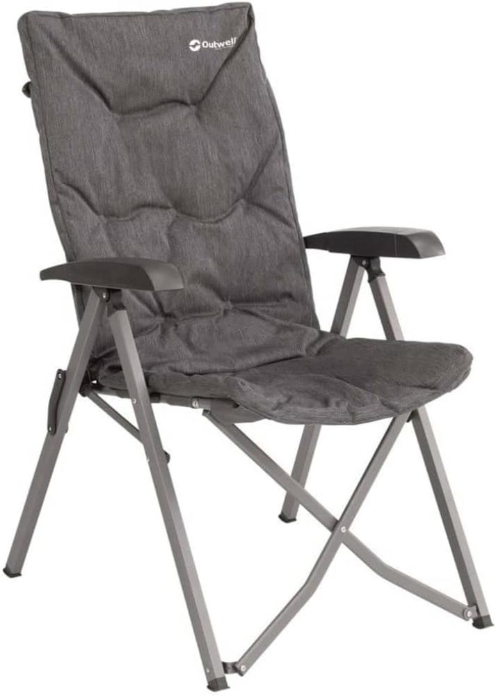 Outwell Klappbarer Campingstuhl Yellowstone Lake Grau 435192 Bild 1