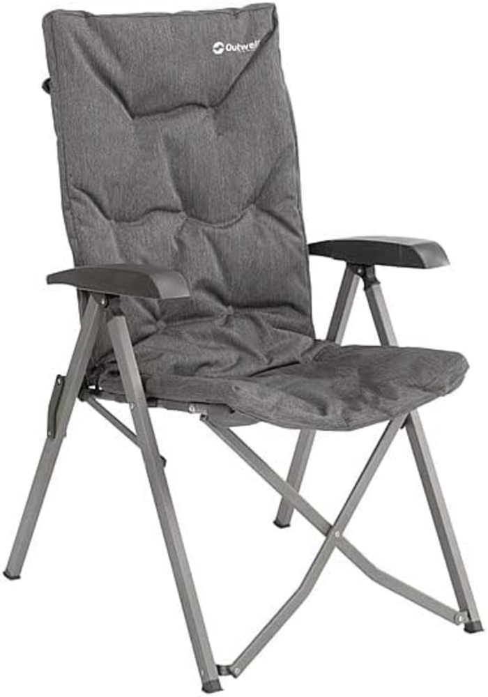 Outwell Klappbarer Campingstuhl Yellowstone Lake Grau 435192 Bild 1