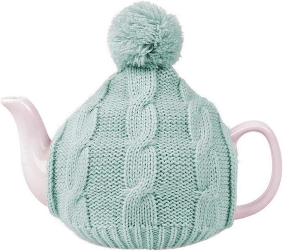 Teekanne Pullover Porzellan (600 Ml) - Farbe: Rosa Bild 1