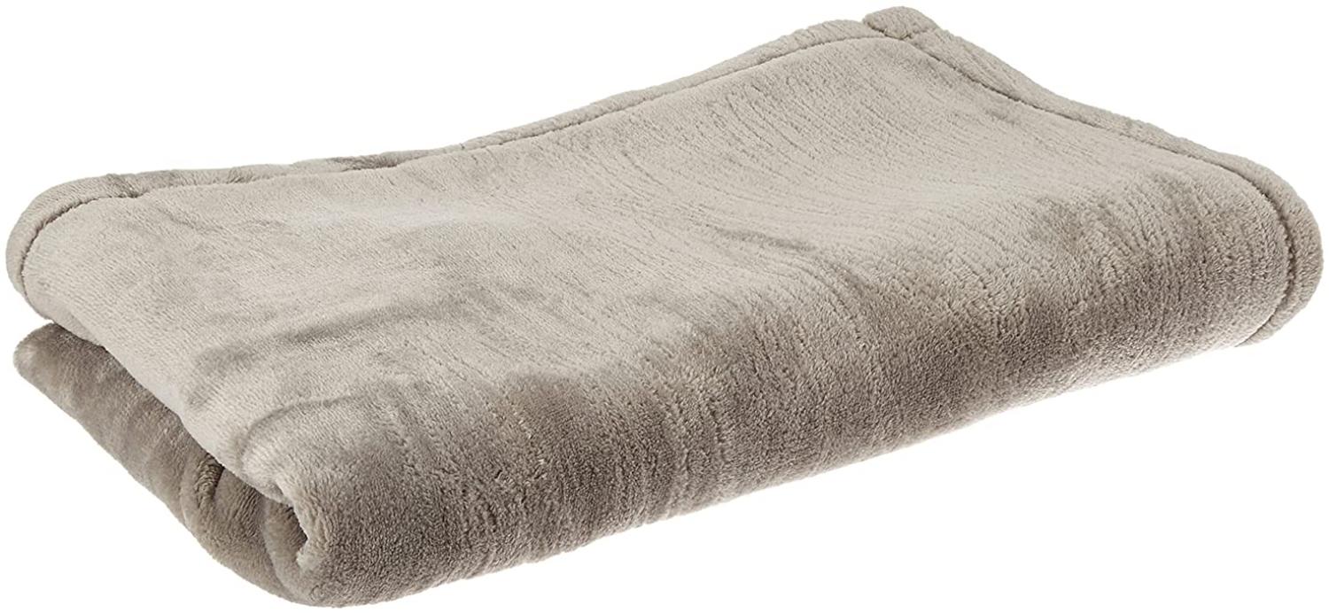 babyCalin Decke Taupe 75 x 100 cm Bild 1