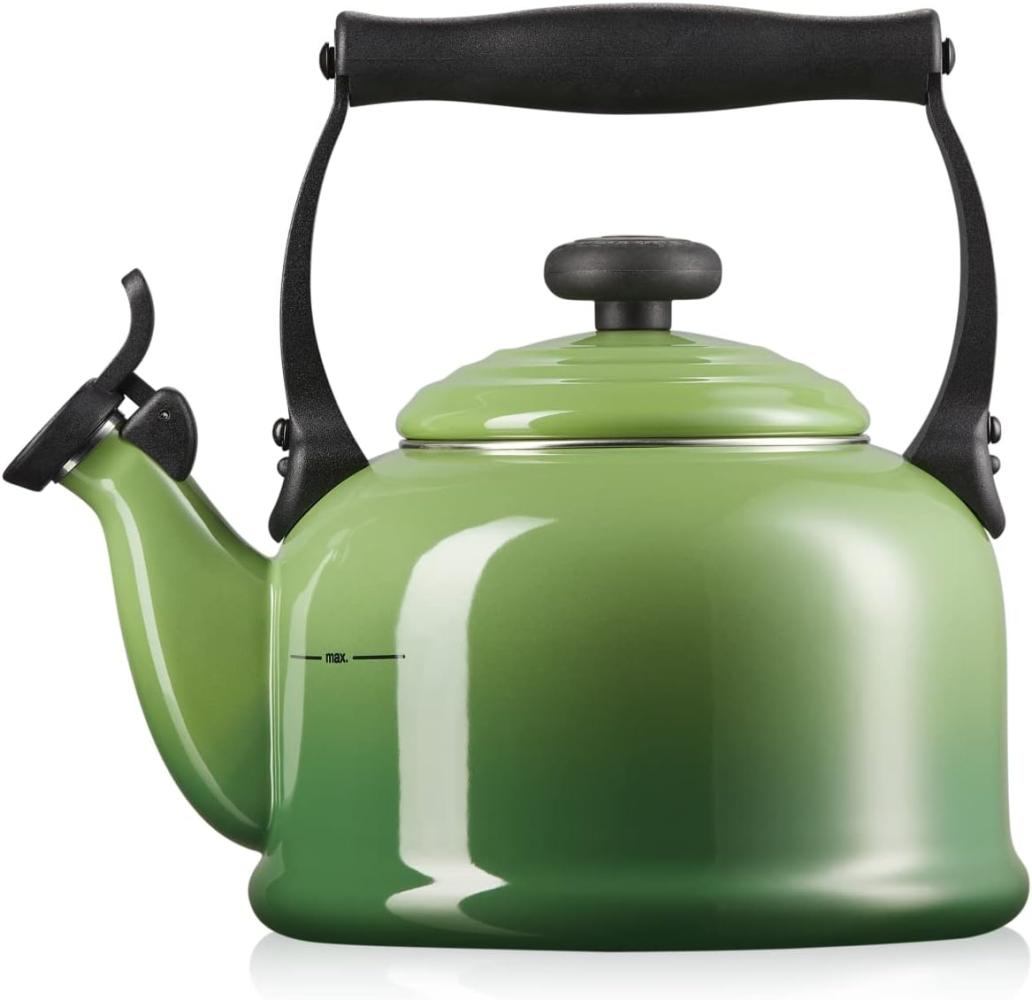 Le Creuset Wasserkessel Tradition Bamboo Green Bild 1