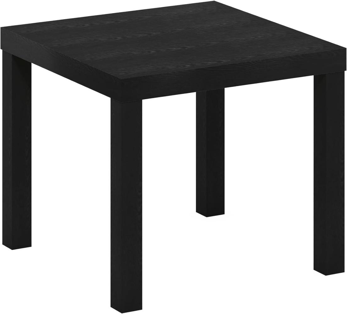 Furinno Klassisch Beistelltisch, Holzwerkstoff, Schwarz, 1-Pack Bild 1