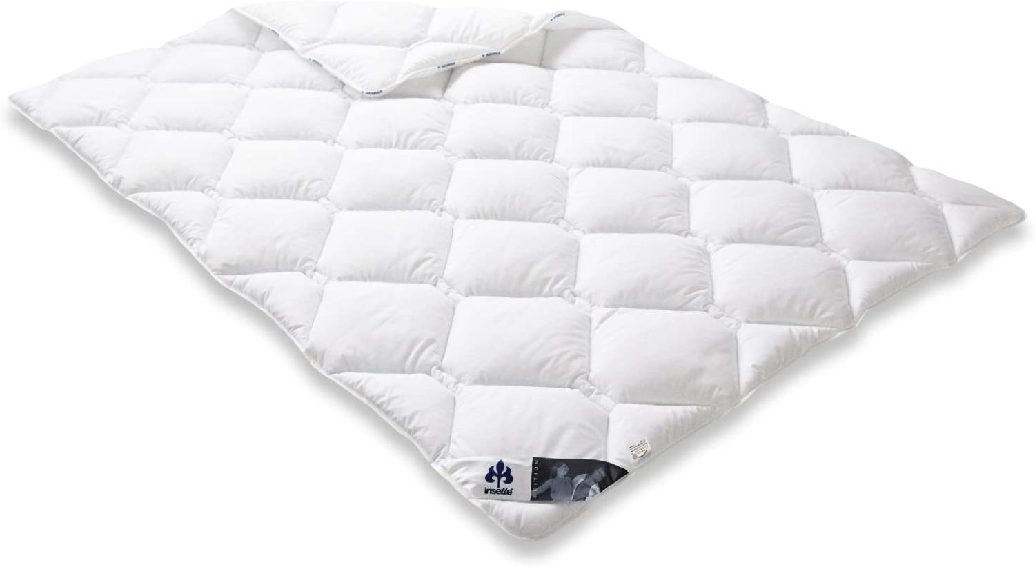 Badenia Bettcomfort Irisette Edition Steppbett Mono Ganzjahresdecke, 200x200 cm, weiß Bild 1