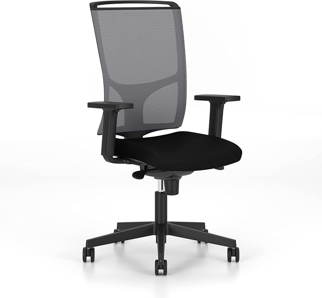 NOWY STYL Vosto Bürostuhl, Objektstoff Sempre, Schwarz, One Size Bild 1