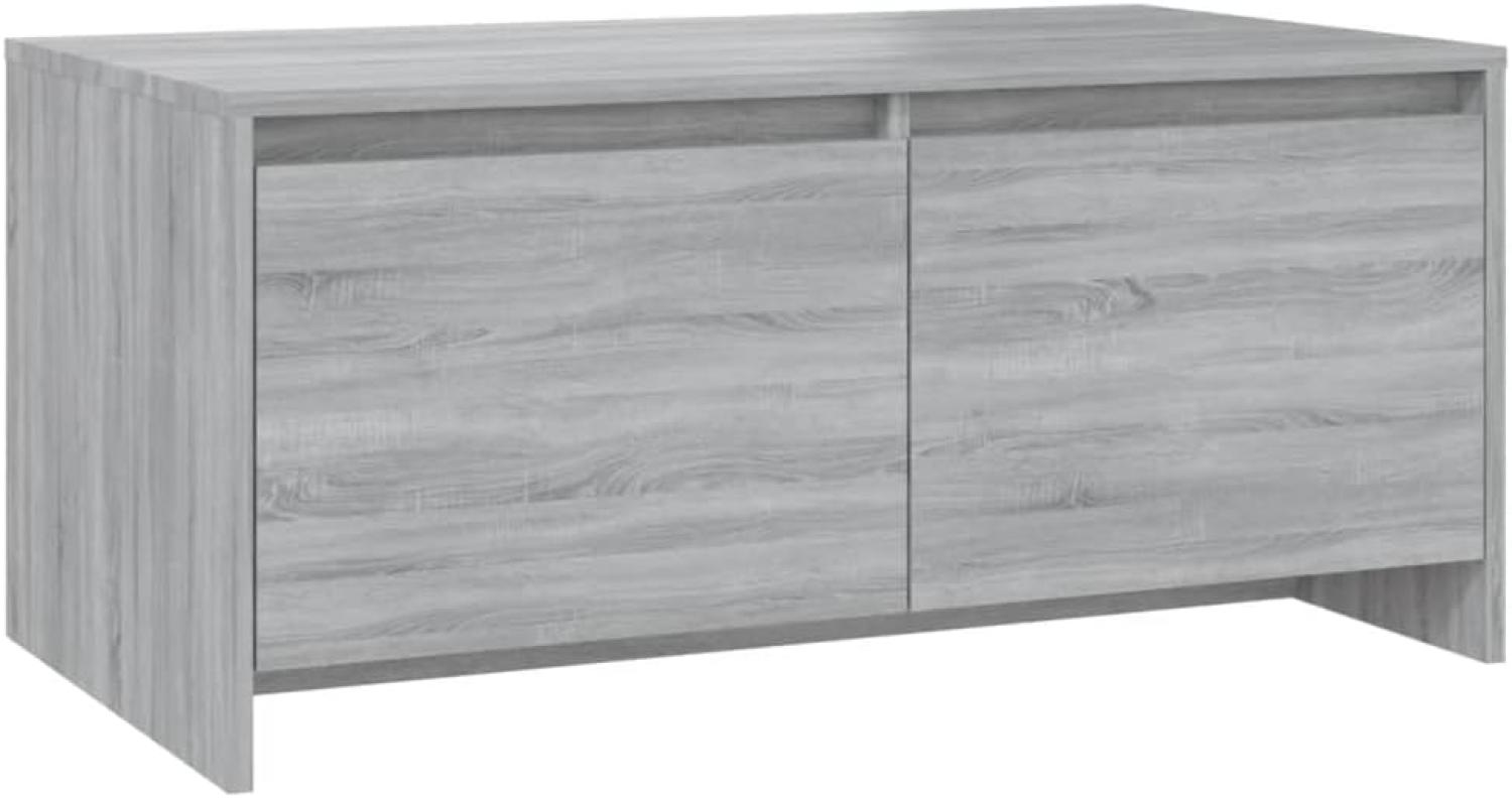 vidaXL Couchtisch Grau Sonoma 90x50x41,5 cm Holzwerkstoff 813030 Bild 1