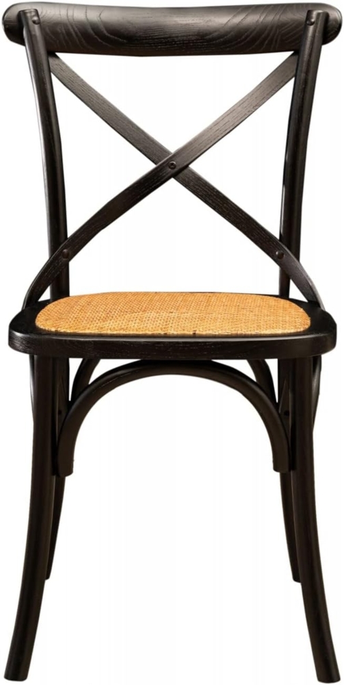 Biscottini Stuhl Thonet, 89 x 50 x 46 cm, Küchenstühle aus Eschenholz, Esszimmerstühle aus Holz Bild 1
