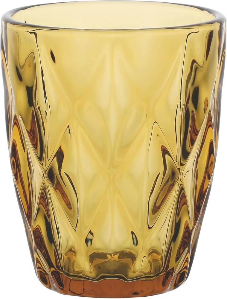 Trink Glas Amber Diamond Tumbler 270 ml Bild 1