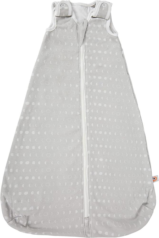 ERGObaby Ganzjahres Baby-Schlafsack Neugeborene 56-62 Baumwolle, Ganzjahresschlafsack Baby 0-6 Monate TOG 1, Moon Phase Classic Sleep Bag  Small Single Bild 1