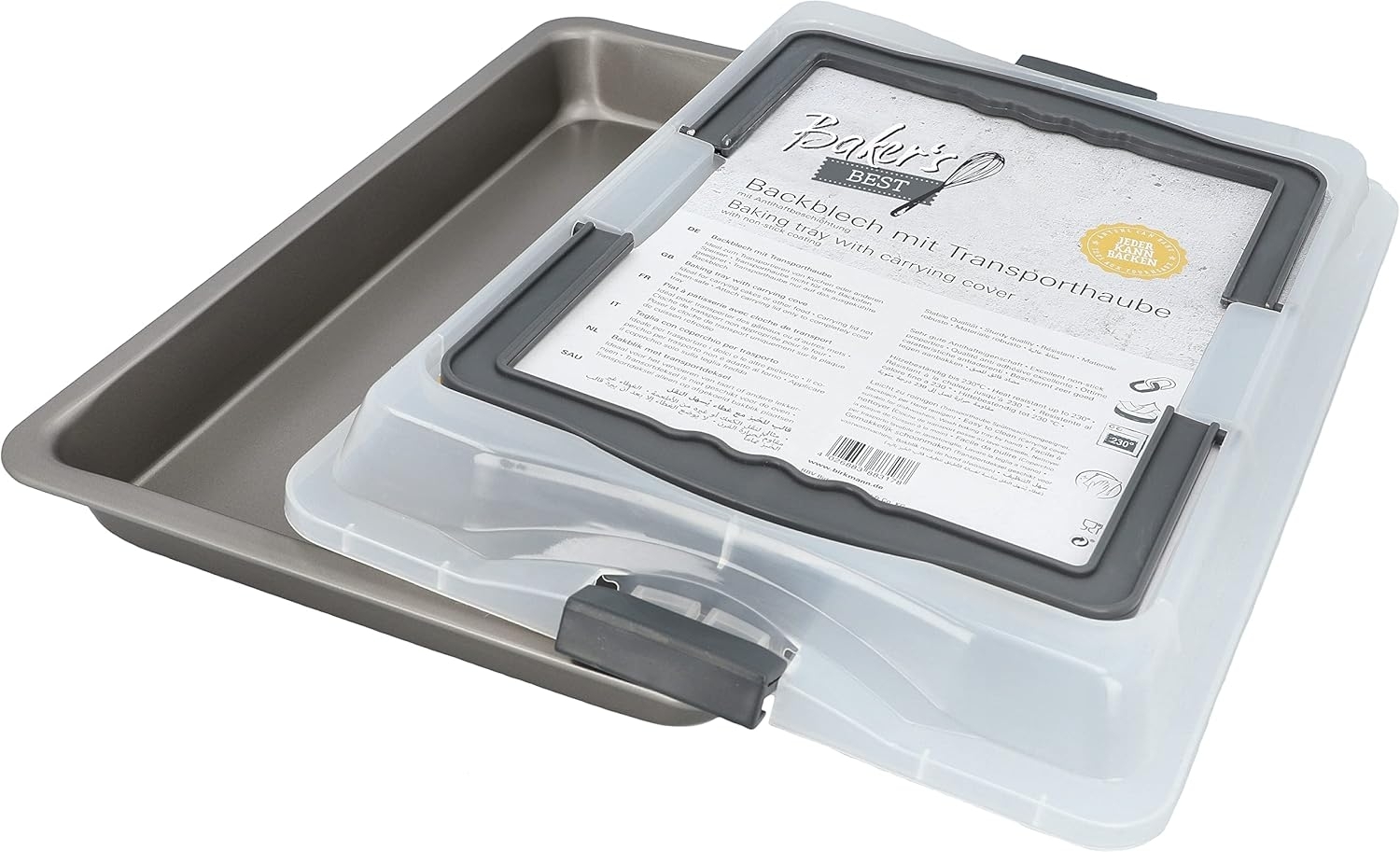 Birkmann Backblech Bakers Best mit Abdeckung Bild 1