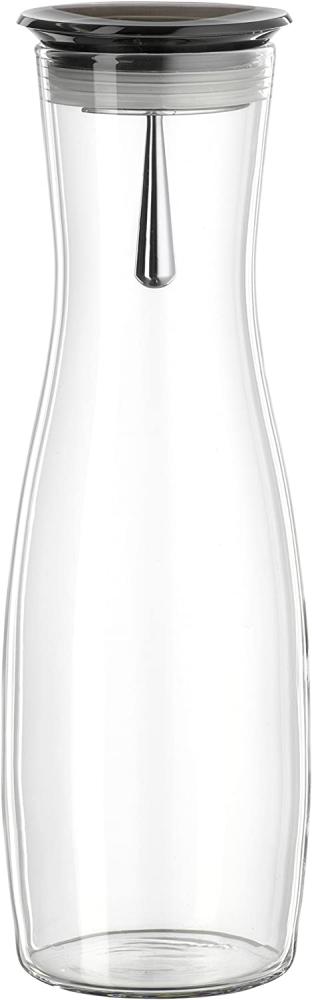 Bohemia Cristal 093 006 106 Simax Karaffe Ca. 1250 ml Aus Hitzebeständigem Borosilikatglas mit Praktischem Ausgießer Aus Kunststoff Smoke ''Viva'' Bild 1