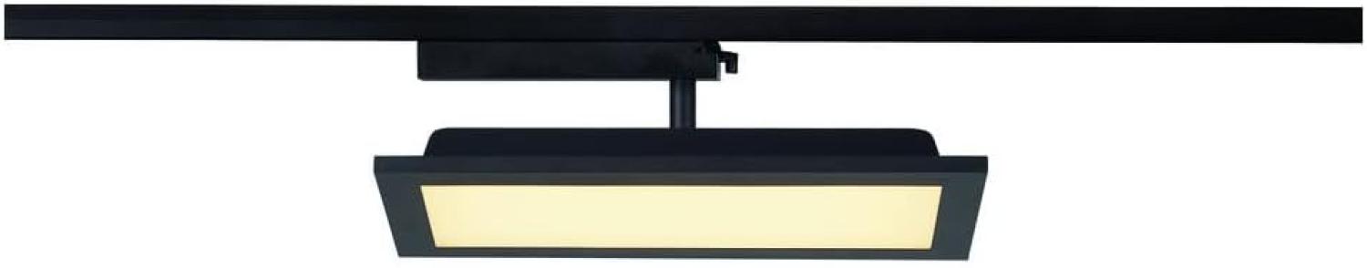 SLV 1004933 PANEL TRACK square 150x300mm 1-Phasen Spot schwarz 18W 3000K Bild 1