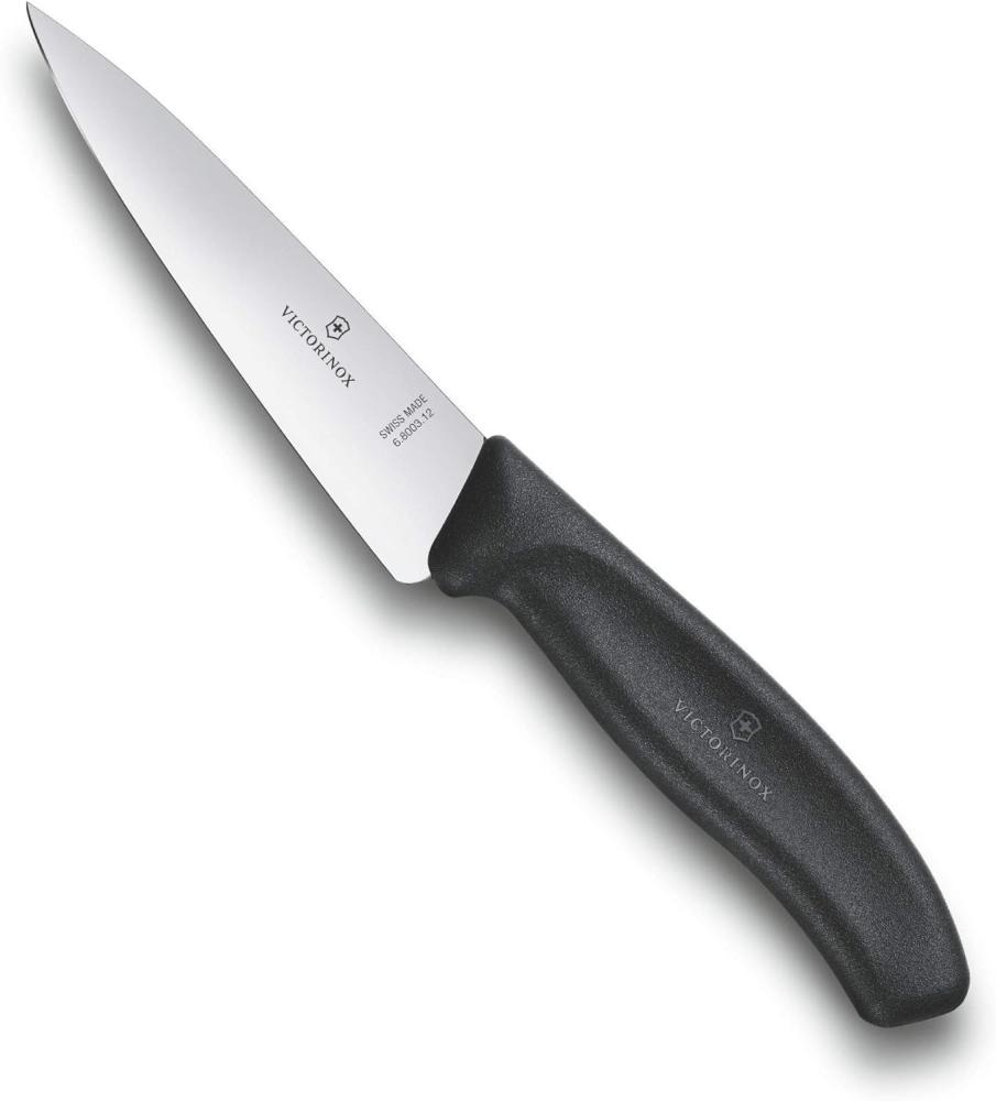 Victorinox Swiss Classic Officemesser, 12 cm Klinge, Edelstahl, Spülmaschinengeeignet, schwarz Bild 1